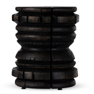 Judah End Table-Rubbed Black