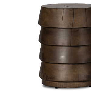 Nori End Table-Ochre