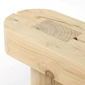 Conroy Accent Bench-Natural Pine