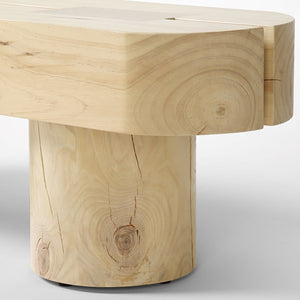 Conroy Accent Bench-Natural Pine