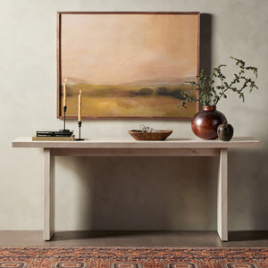 Katarina Console Tbl-Bleached Guanacaste