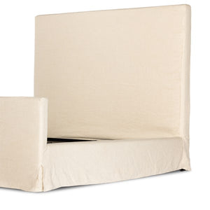 Daphne Slipcover Bed-Natural-King