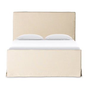 Daphne Slipcover Bed-Natural-King