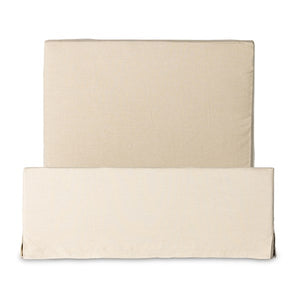 Daphne Slipcover Bed-Natural-King