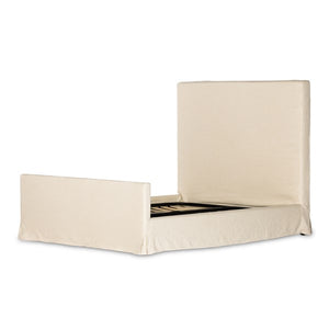 Daphne Slipcover Bed-Natural-King