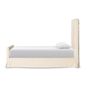 Daphne Slipcover Bed-Natural-King