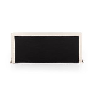 Aidan Slipcover Bed-Natural-Queen