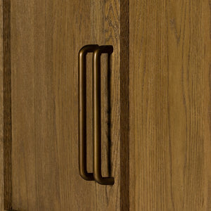 Tolle Panel Door Cabinet-Drifted Oak Sld