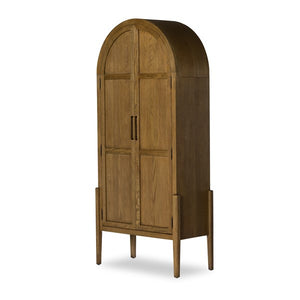 Tolle Panel Door Cabinet-Drifted Oak Sld