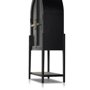 Tolle Bar Cabinet-Drifted Oak Solid