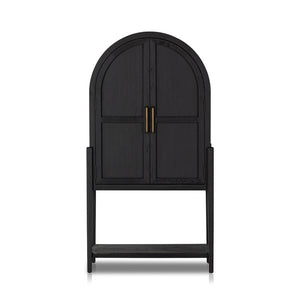 Tolle Bar Cabinet-Drifted Oak Solid