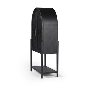 Tolle Bar Cabinet-Drifted Oak Solid