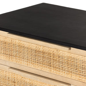 Sydney Large Nightstand-Black Wash