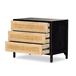 Sydney Large Nightstand-Black Wash