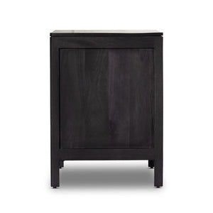 Sydney Large Nightstand-Black Wash