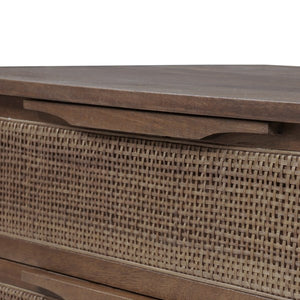 Sydney Large Nightstand-Brown Wash