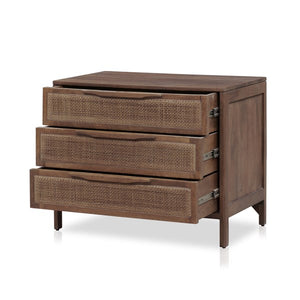 Sydney Large Nightstand-Brown Wash