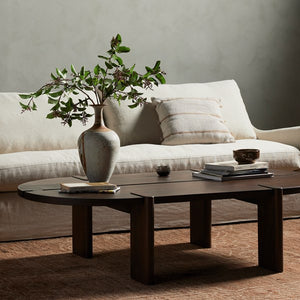 Aldridge Coffee Table-Brown