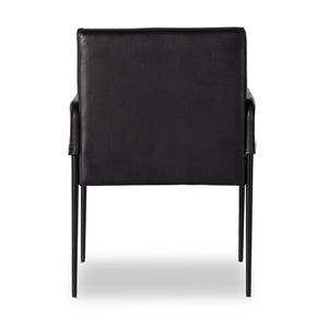Brickel Dining Armchair-Antique Black
