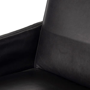 Brickel Dining Armchair-Antique Black