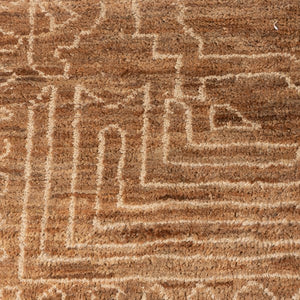 Tozi Hand Knotted Jute Rug-Brown-8'x10'