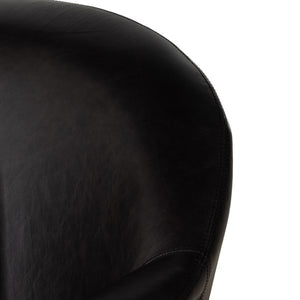 Sora Dining Armchair-Sonoma Black