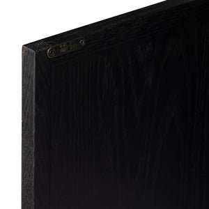 Hopkins Bookcase-Brushed Ebony Oak Vnr