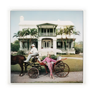 Bermudan Hostess By Slim Aarons