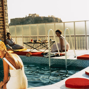 Penthouse Pool By Slim Aarons