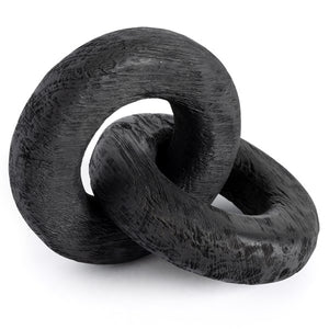 Reclaimed Wood Knot-Carbonized Black