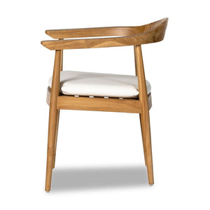 Hillard Outdoor Dining Chair W/ Cushion