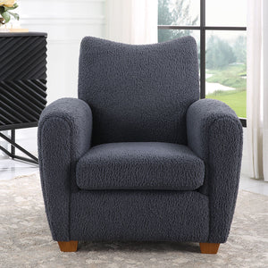 Uttermost Teddy Slate Accent Chair