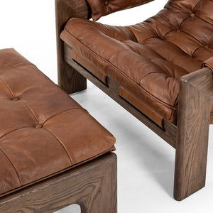 Halston Chair W/Ottoman-Heirloom Sienna