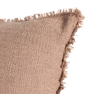 Tharp Outdoor Pillow- Textured Taupe