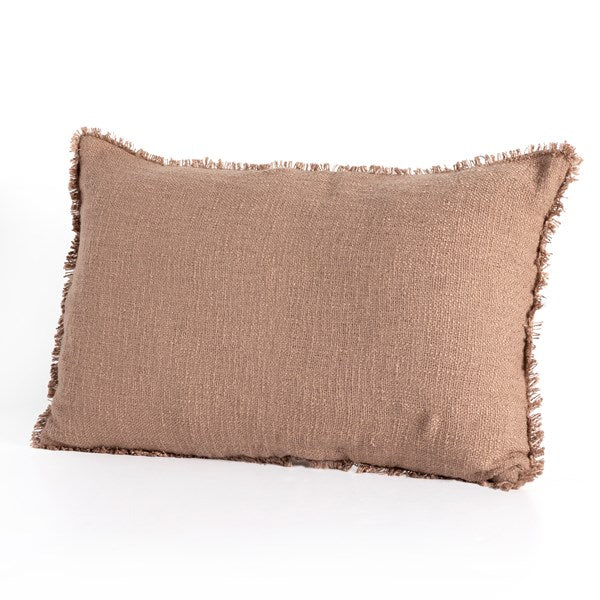 Tharp Outdoor Pillow- Textured Taupe