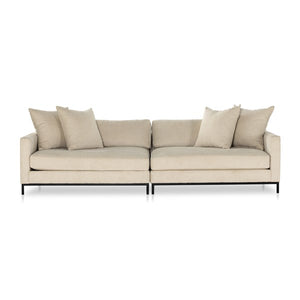 Juniper 2pc Sectional-Alcott Fawn