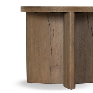 Toli End Table-Wood-Rustic Grey