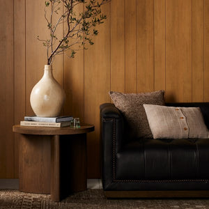 Toli End Table-Wood-Rustic Grey
