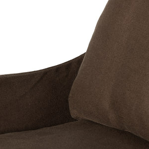 Monette Slipcover Swivel Chair-Coffee