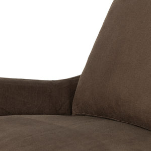 Monette Slipcover Sofa-94"-Coffee