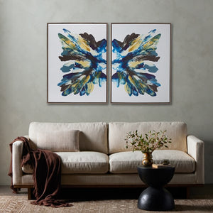 Rorschach Aura Diptych By Orfeo Quagliat