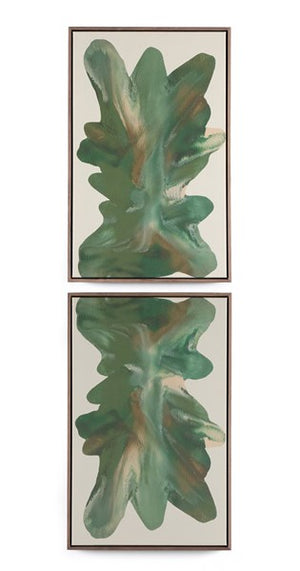 Rorschach Forrest Diptych By Orfeo Quagl