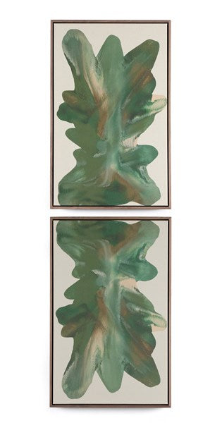 Rorschach Forrest Diptych By Orfeo Quagl