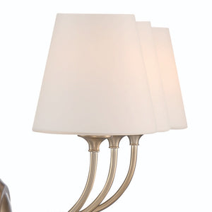 Libby Langdon for Crystorama Sylvan 3 Light Vibrant Gold Bathroom Vanity