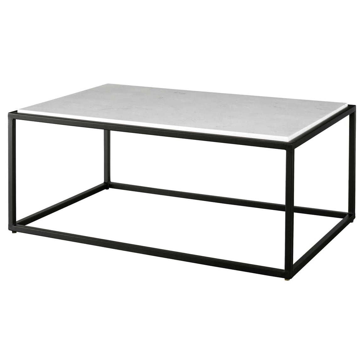 Vola Modern White Marble Coffee Table