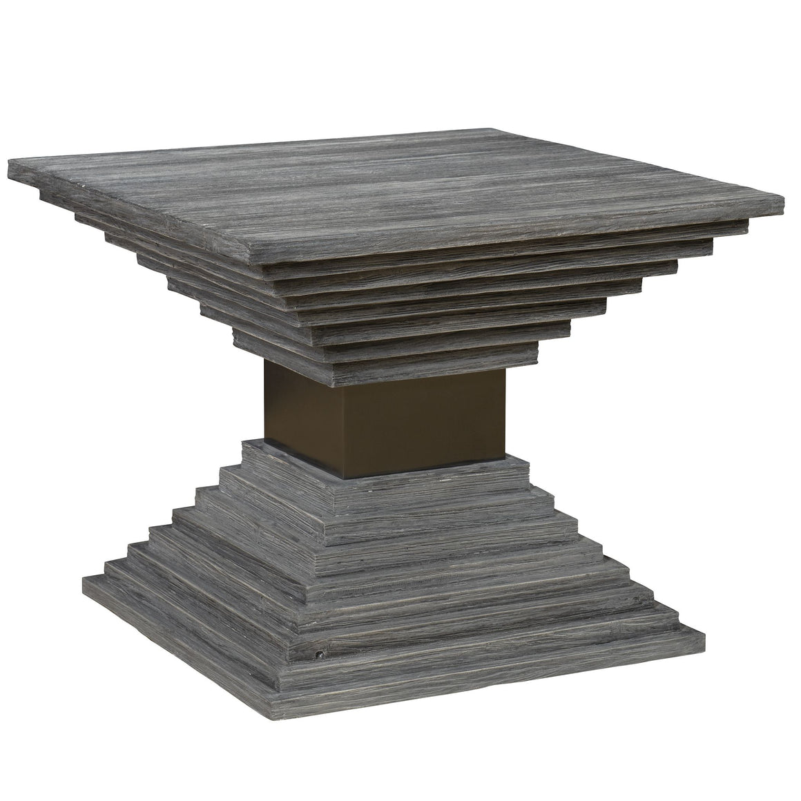 Uttermost Andes Wooden Geometric Accent Table