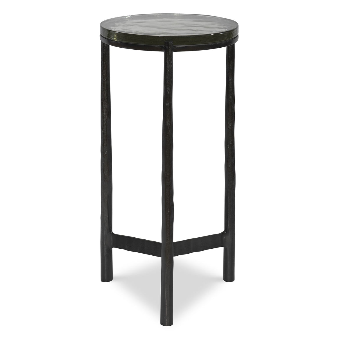 Uttermost Eternity Iron & Glass Accent Table