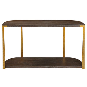 Uttermost Palisade Wood Console Table