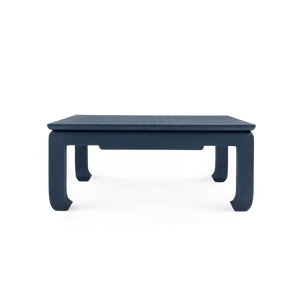 Large Square Coffee Table in Storm Blue | The Bethany Collection | Villa & House