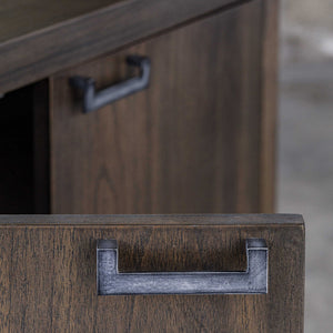 Simplicity Two-Door Wood Cabinet